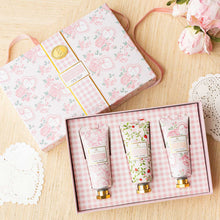 Load image into Gallery viewer, Sweetheart Blooms 3pc Boxed Hand Cream Set
