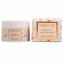Load image into Gallery viewer, Grapefruit + Amber Blossom Luxury Shea Body Butter
