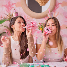 Load image into Gallery viewer, Pop of Pink Confetti Party Blowers
