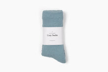 Load image into Gallery viewer, Cozy Cloud Socks - Stone Blue
