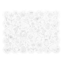 Load image into Gallery viewer, Bunny Pattern Placemat 24ct

