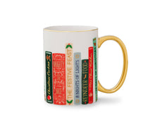 Load image into Gallery viewer, Festive Book Club Porcelain Mug
