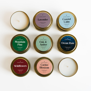 Flower Shop Soy Candle - 4oz Gold Tin