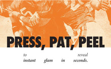 Load image into Gallery viewer, Orange Spirit Speckles Makeup Patches - Team Spirit Collection
