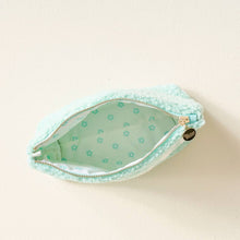 Load image into Gallery viewer, Teddy Pouch - Aqua Travel
