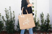Load image into Gallery viewer, Reusable Shopping Tote - Vote
