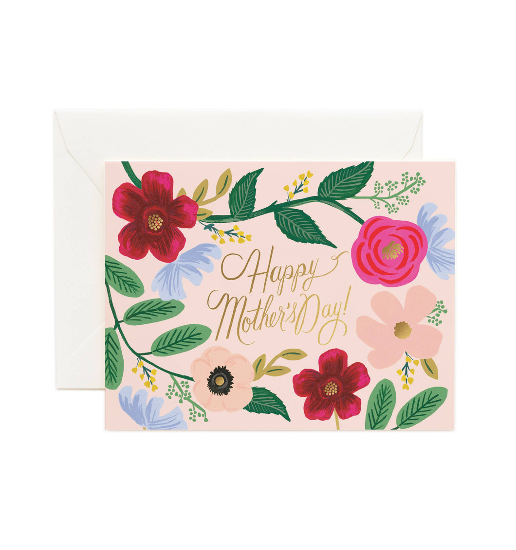 Wildflowers Mother's Day Card