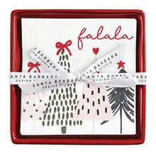 Load image into Gallery viewer, Santa Barbara Design Studio by Creative Brands - Ceramic Napkin Tray + Napkins - Trees
