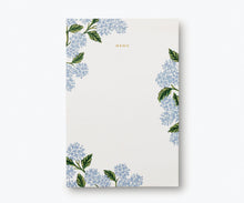 Load image into Gallery viewer, Hydrangea Memo Notepad
