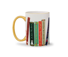 Load image into Gallery viewer, Festive Book Club Porcelain Mug
