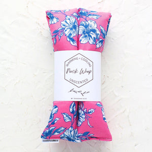 Hot & Cold Neck Wrap - Hot Pink and Blue