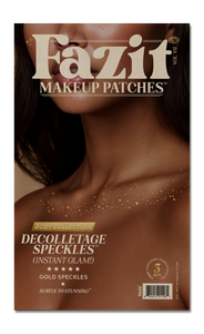 Gold Decolletage Stardust Speckle Patches