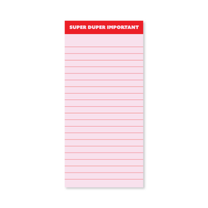 Super Duper List Pad