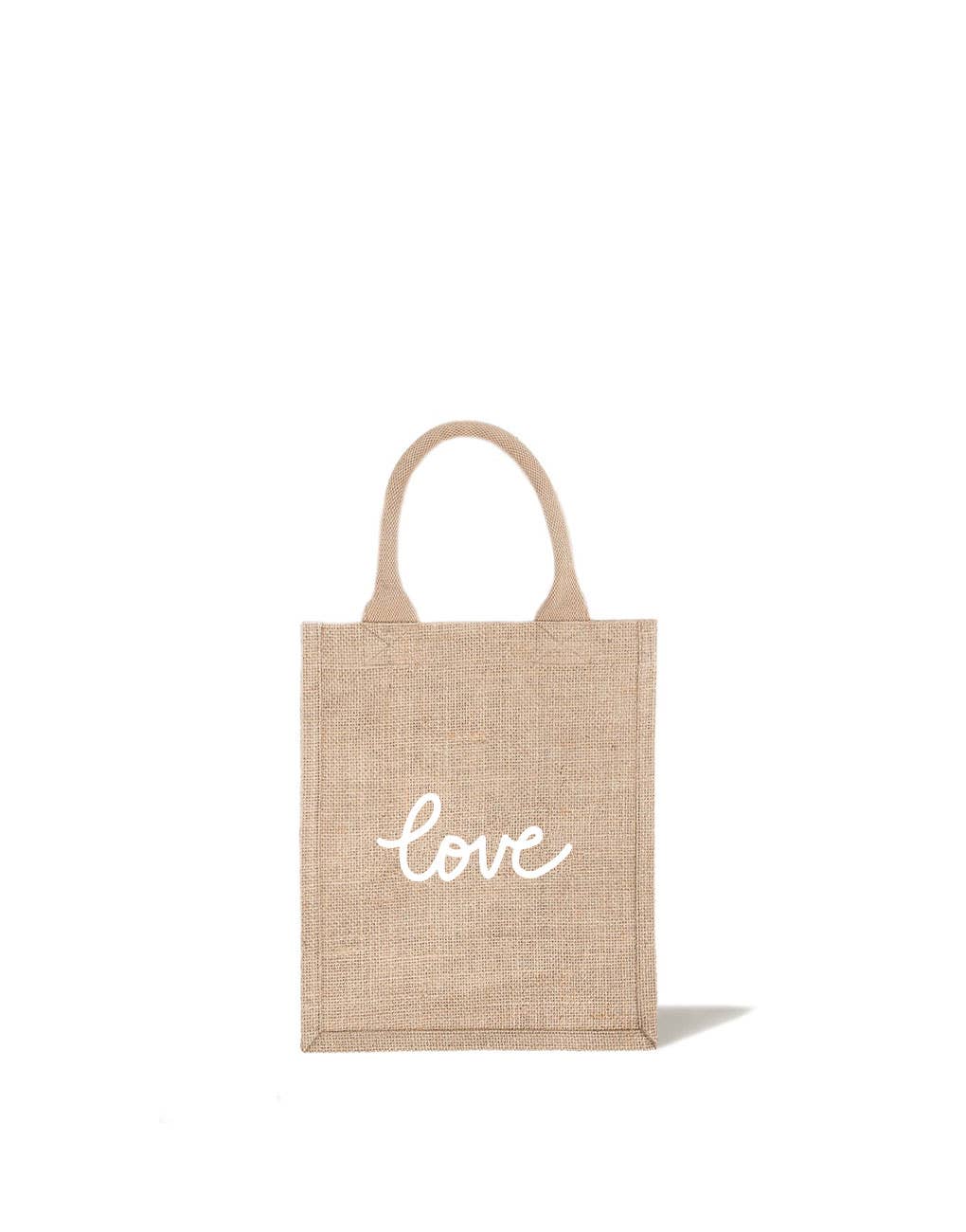 Reusable Gift Bag Tote - Love