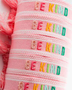Blush BE KIND Colorful Embroidered Bracelets