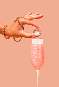 Champagne Rose Gold Edible Glitter