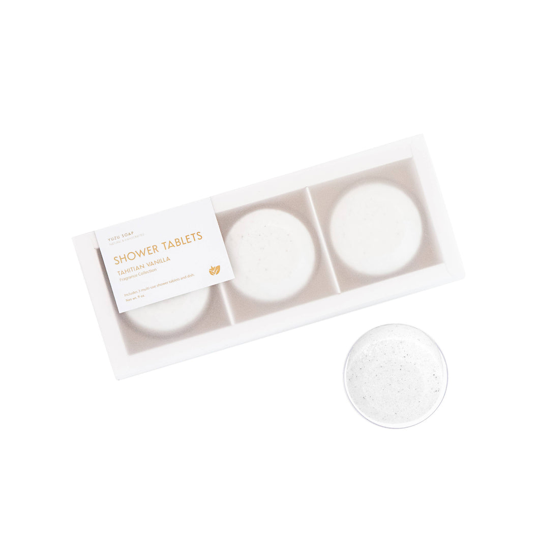 Multi-Use Shower Tablets Tahitian Vanilla