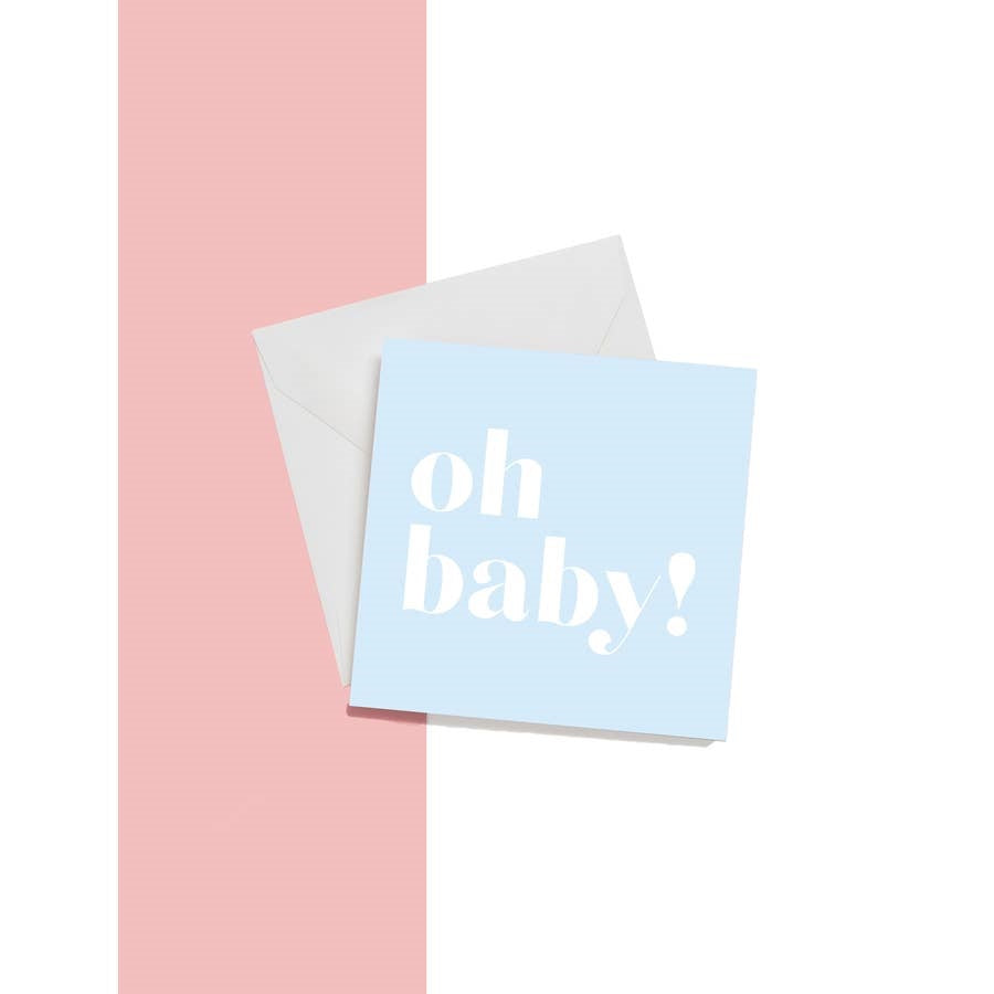 Oh Baby Enclosure card
