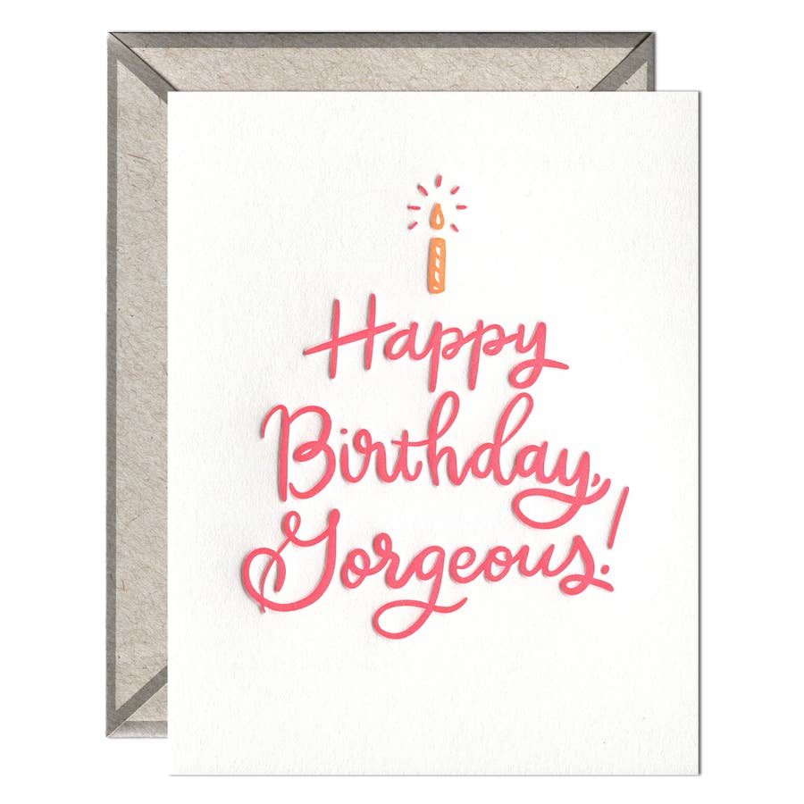 Happy Birthday Gorgeous Card