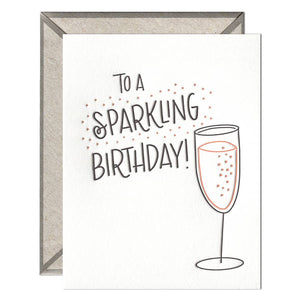 Sparkling Birthday Card
