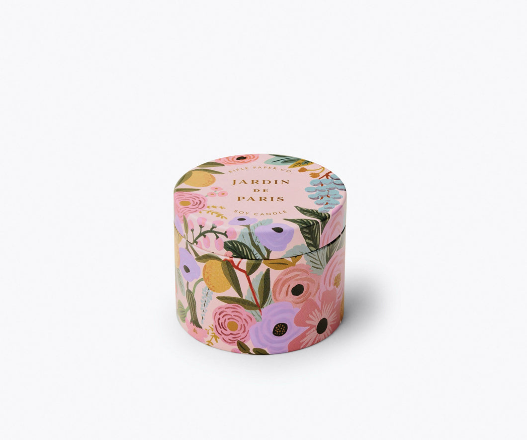 Jardin de Paris 3 oz Tin Candle