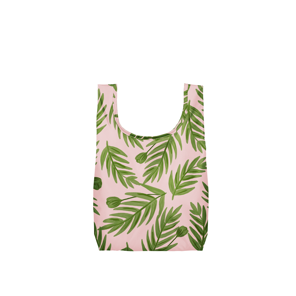 Small Twist and Shout Reusable Shopping Bag, Buds
