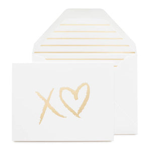 XO Heart Card