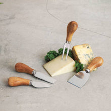 Load image into Gallery viewer, Gourmet Cheese Knives by Twine®

