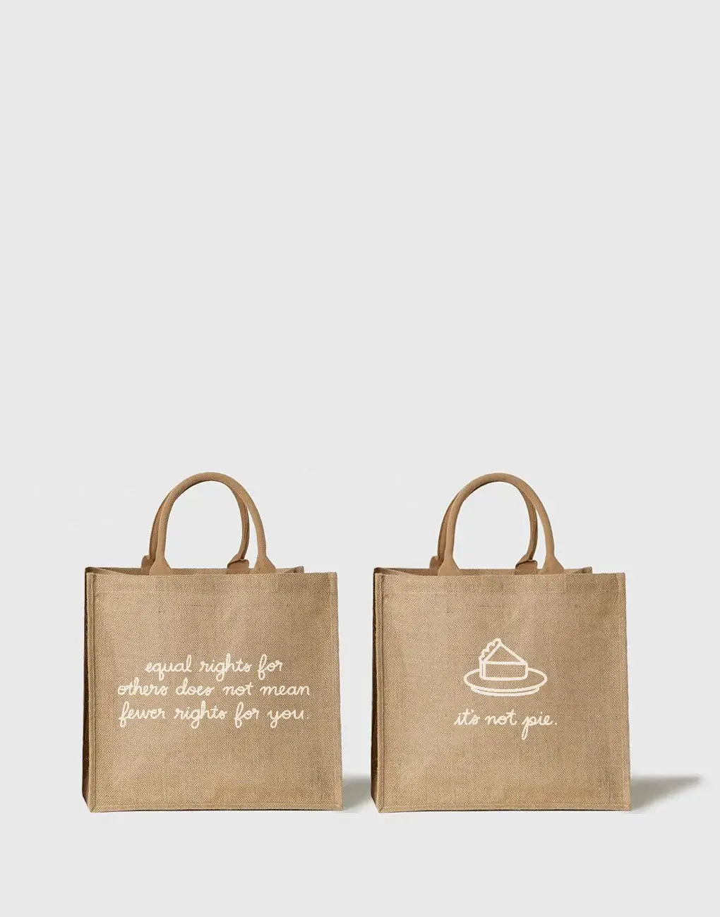 Reusable Shopping Tote - Equal Rights (double-sided)