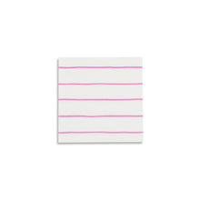 Load image into Gallery viewer, Frenchie Striped Petite Napkins
