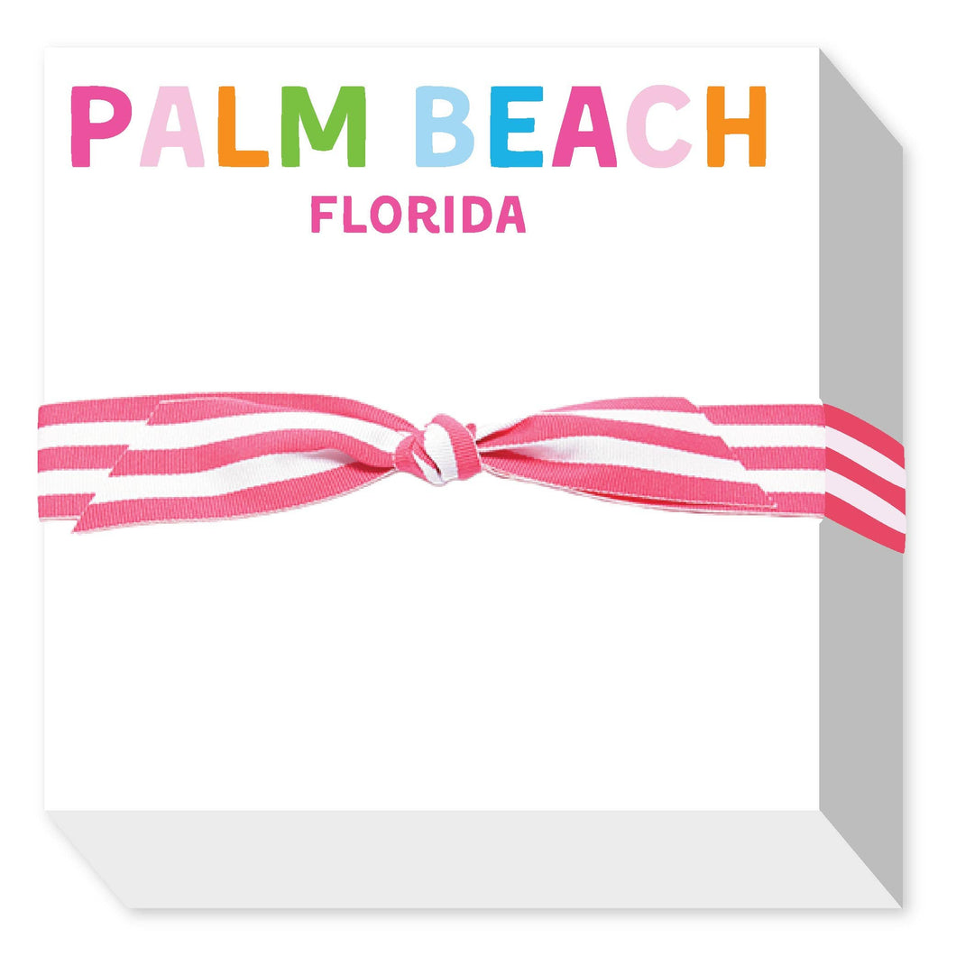 Rainbow City And State Chubbie Notepad - Ashland Pink
