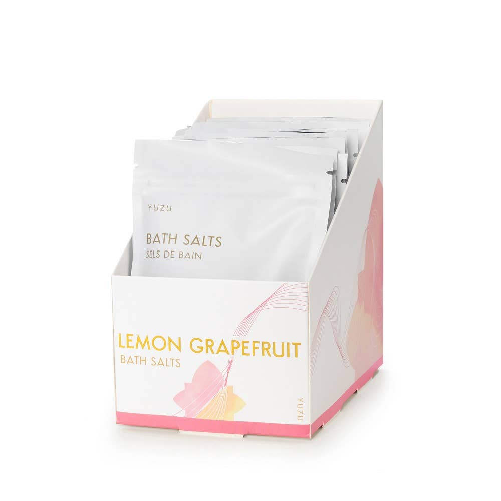 Mini Packet Lemon Grapefruit Bath salts 3oz