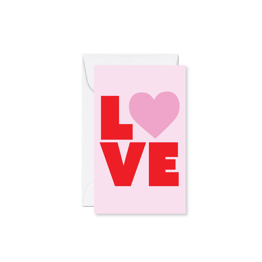 Love Mini Card