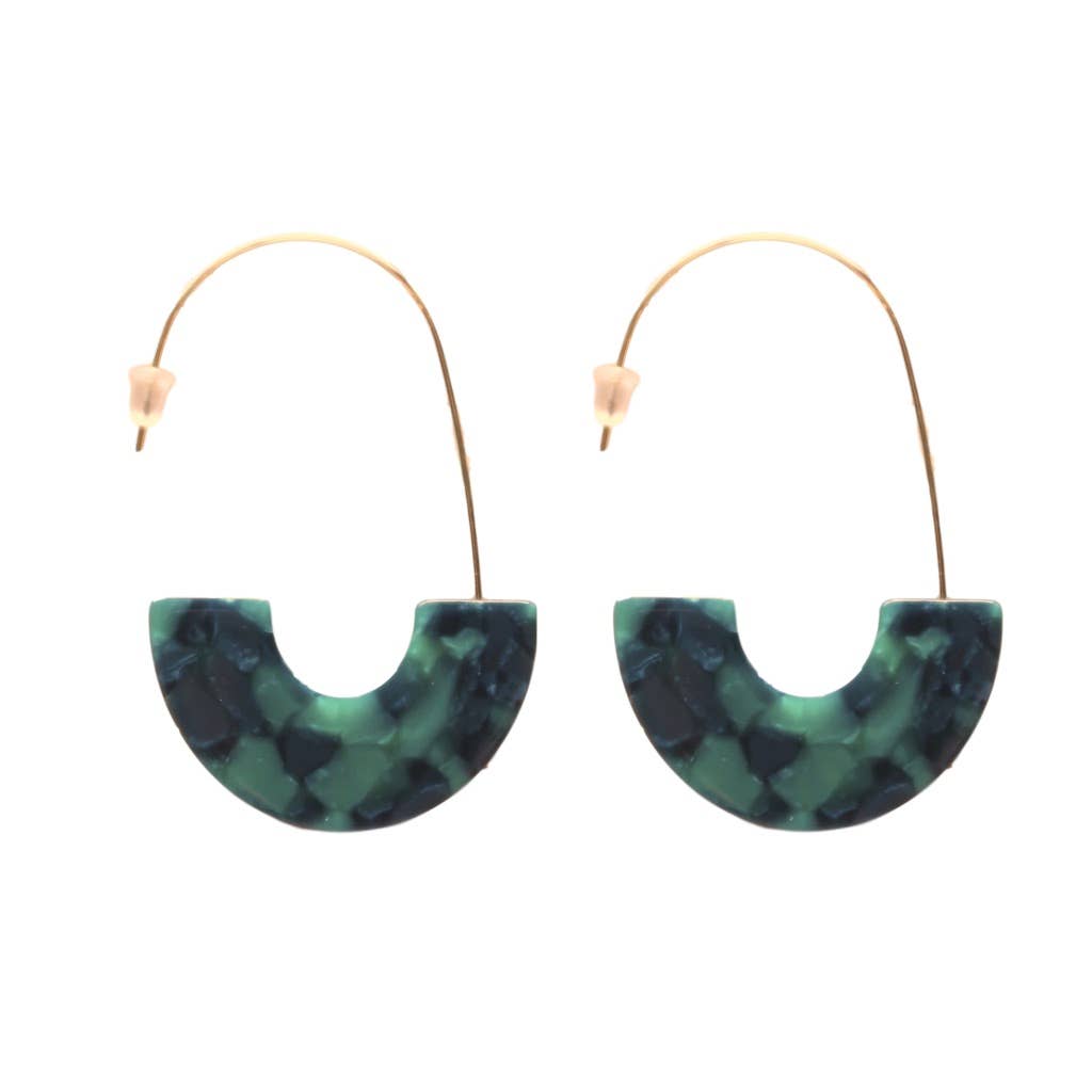 Emerald Green Tortoise Threaders