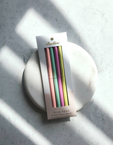 Pastel Brights Slim Pen Collection