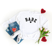 Load image into Gallery viewer, Babe Heart Sweatshirt

