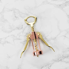 Load image into Gallery viewer, Copper and Gold Winged Corkscrew by Twine®
