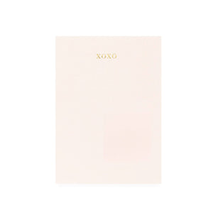 Mini Notepad, Pink xoxo