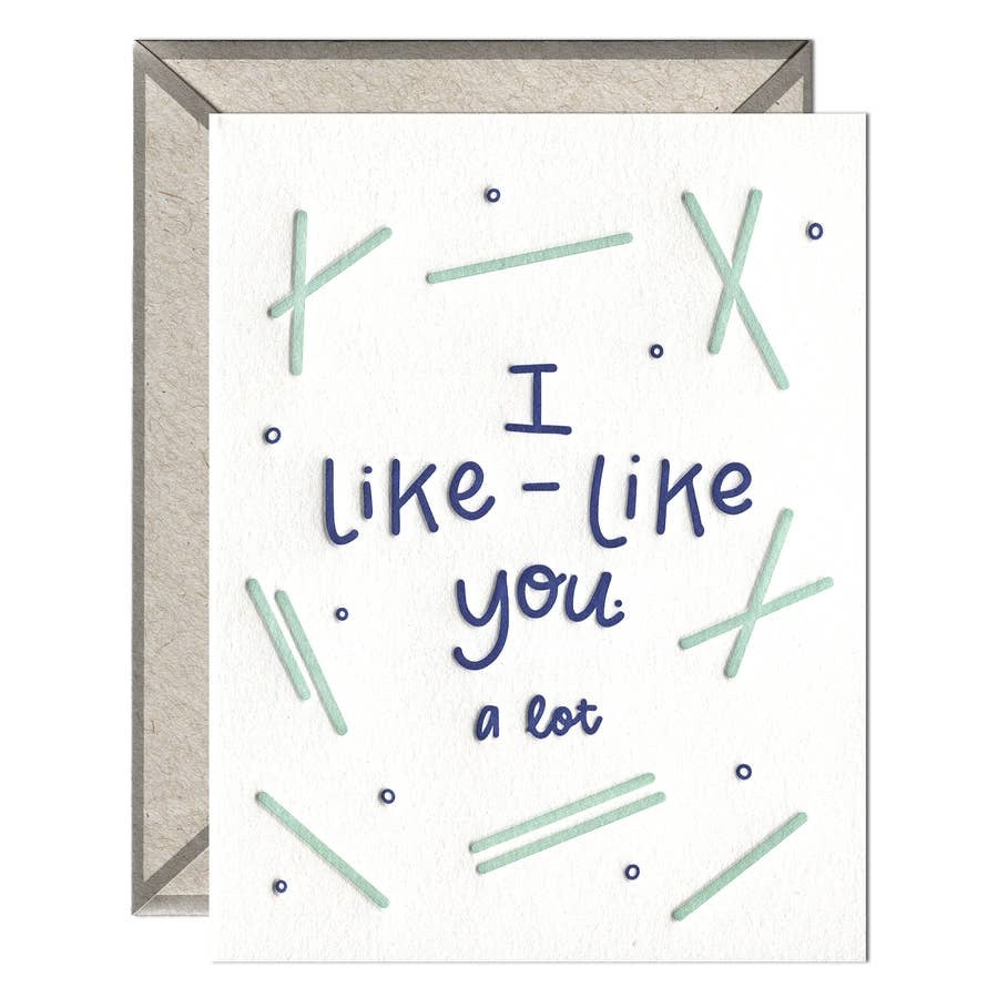 I Like Like You Card