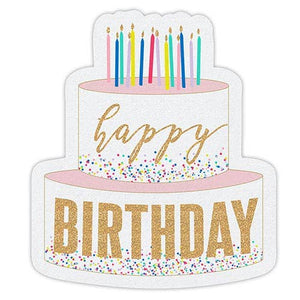 Beverage Napkin - Happy Birthday Cake 20ct