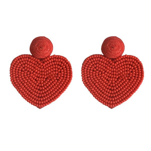 Red Holiday Hearts