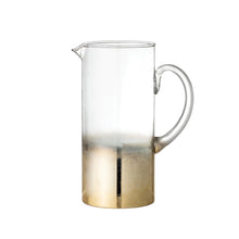 Load image into Gallery viewer, Gold Ombre Glass Pitcher
