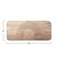 Load image into Gallery viewer, Engraved Mango Wood Cutting Board
