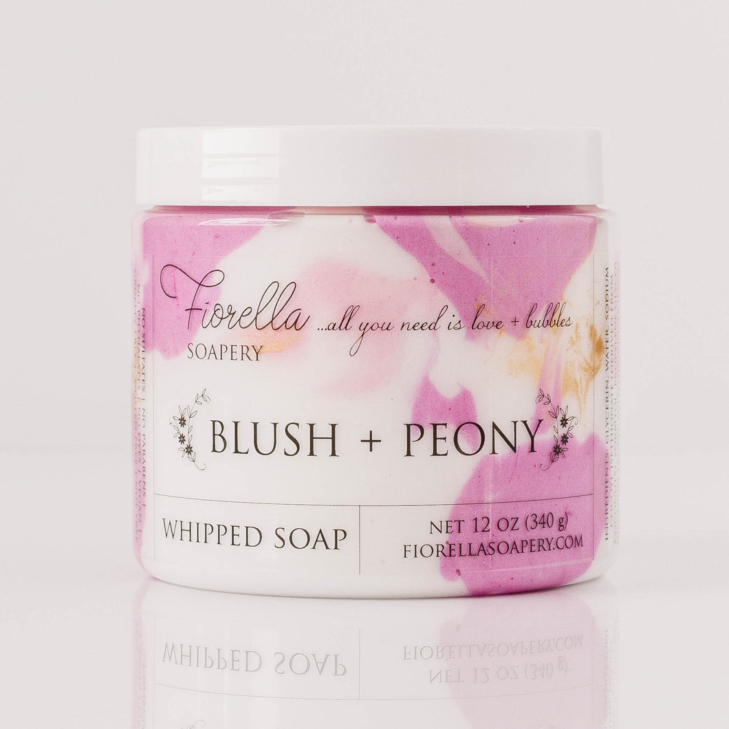 Blush + Peony Whipped Soap