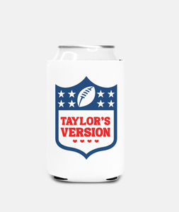 Taylor Swift Taylor's Version NFL Beer Koozie