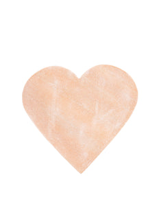Blush Heart Marble Serving Board