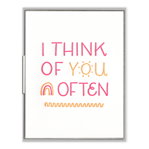I Think of You Often Card