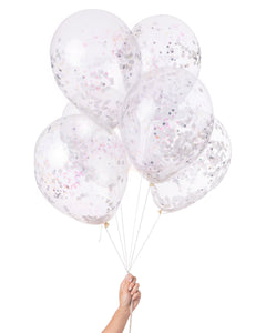 CONFETTI Balloons - Helium Inflated!